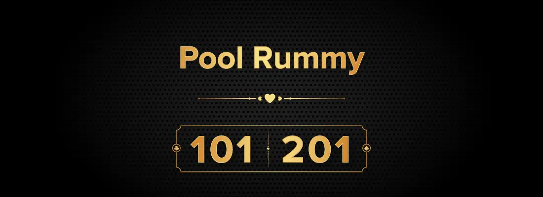 How to Play 101 and 201 Pool Rummy Game